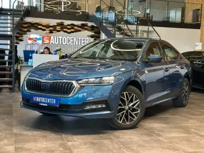 Gebraucht Skoda Octavia 150 PS (110 kW) 2021 Blau Limousine