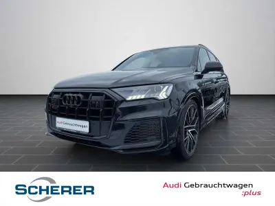 Gebraucht Audi SQ7 Business 507 PS (372 kW) 2023 Mythosschwarz metallic (metallic) SUV