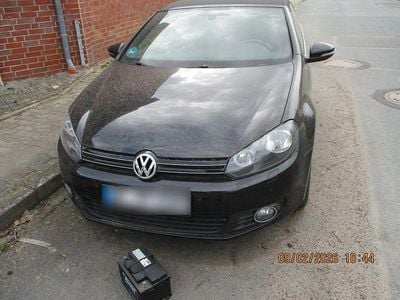 Gebraucht VW Golf Cabriolet Exclusive 122 PS (89 kW) 2012 Schwarz Cabrio