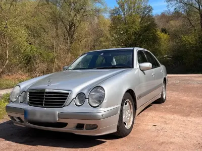 Brugt Mercedes E200 163 HK (119 kW) 2000 Sølv Sedan