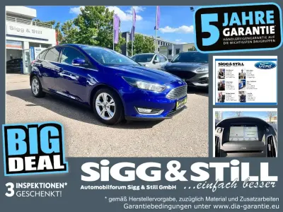 Gebraucht Ford Focus Titanium 125 PS (91 kW) 2018 Indicblau metallic Limousine