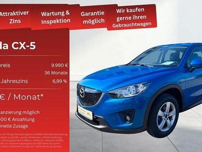 Gebraucht Mazda CX-5 Center-Line 165 PS (121 kW) 2014 Blau SUV