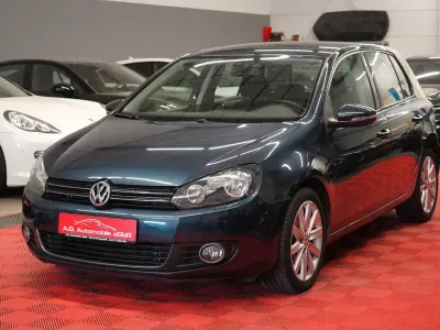Gebraucht VW Golf VI Highline 122 PS (89 kW) 2009 Blau Kleinwagen