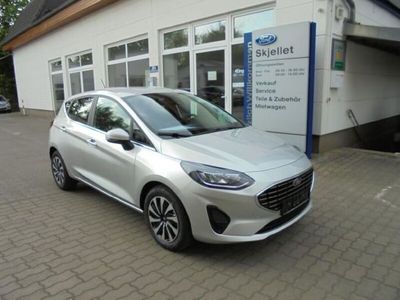 Gebraucht Ford Fiesta Titanium 125 PS (91 kW) 2023 Polarsilber metallic Kleinwagen