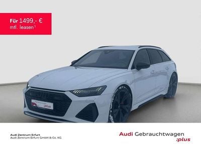 Gletscherweiß metallic Gebraucht 2025 Audi RS6 Performance Kombi | 124.970 € (Superpreis)
