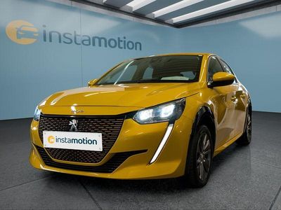 Gebraucht Peugeot e-208 100 kW (136 PS) 2021 Gelb Kleinwagen