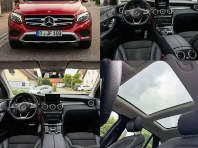 Gebraucht Mercedes GLC250 AMG line 211 PS (155 kW) 2019 Rot SUV