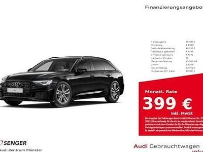 Mythosschwarz metallic Gebraucht 2025 Audi A6 Design Kombi | 56.990 € (Guter Preis)