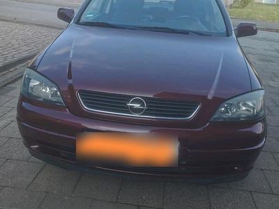 Usata Opel Astra 84 CV (61 kW) 2003 Rosso Utilitaria