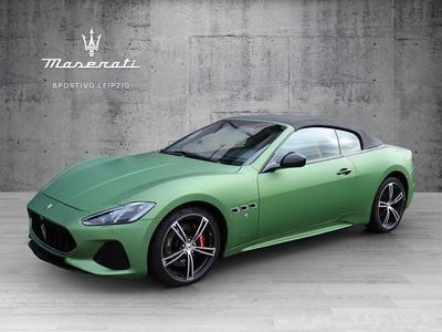 Grün (vollfolierung in grün matt / original farbe: ) Gebraucht 2018 Maserati GranCabrio Cabrio | 128.111 €