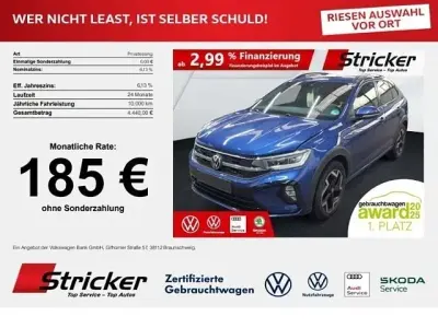 Gebraucht VW Taigo R-line 150 PS (110 kW) 2025 Reef blue metallic SUV