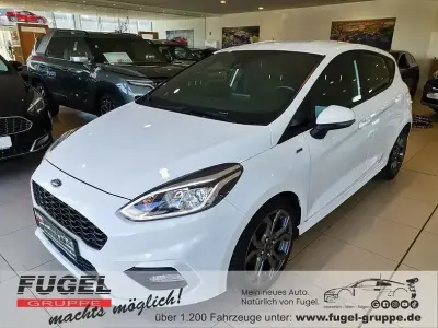 Usata Ford Fiesta ST-Line 125 CV (91 kW) 2021 Bianco Utilitaria