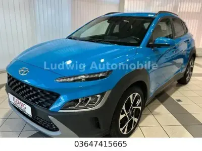 Gebraucht Hyundai Kona Pure 120 PS (88 kW) 2021 Blau SUV
