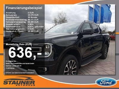 Neu Ford Ranger Platinum 241 PS (177 kW) 2026 Agateblack Pickup