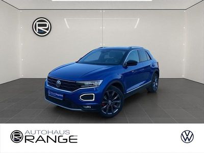 Ravennablau metallic Gebraucht 2018 VW T-Roc Sportline SUV | 23.980 € (Etwas zu teuer)