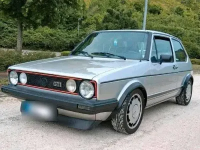 Gebraucht VW Golf I GTI 112 PS (82 kW) 1982 Silber Kleinwagen