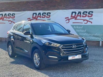 gebraucht Hyundai Tucson blue 1.HAND+NAVI+KAMERA+PDC