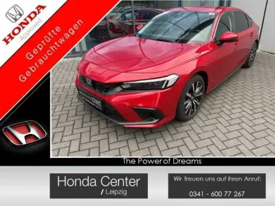 Gebraucht Honda Civic Elegance 184 PS (135 kW) 2025 Premium crystal red Limousine