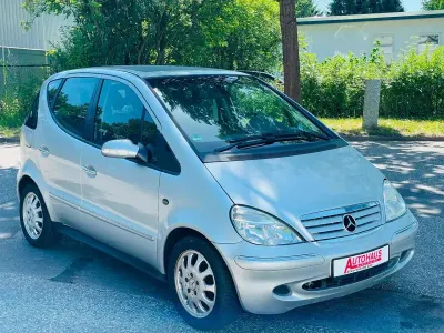 Gebraucht Mercedes A160 Elegance 102 PS (75 kW) 2003 Silber Kleinwagen