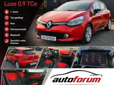 Gebraucht Renault Clio Luxe 90 PS (66 kW) 2012 Rot Limousine