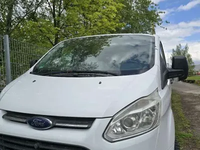 Gebraucht Ford Transit Custom Trend 131 PS (96 kW) 2017 Weiß Van / Kleinbus