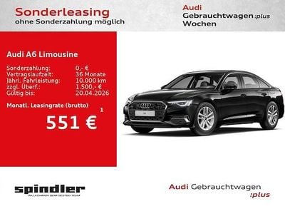 Gebraucht Audi A6 Advanced Plus 299 PS (219 kW) 2025 Mythosschwarz metallic Limousine