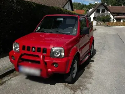 Gebraucht Suzuki Jimny 85 PS (62 kW) 2005 Rot SUV