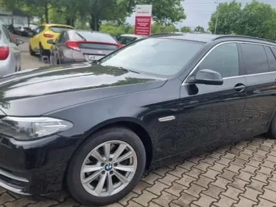 Gebraucht BMW 518 150 PS (110 kW) 2016 Schwarz (metallic) Kombi