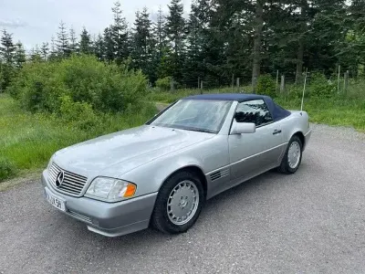 Gebraucht Mercedes SL320 231 PS (169 kW) 1994 Silber Cabrio