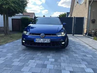 Gebraucht VW Polo R-line 110 PS (80 kW) 2022 Blau Kleinwagen
