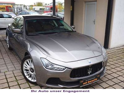gebraucht Maserati Ghibli 3.0 V6 S Q4 Aut*Leder Braun~Shz+Bel~Skyh.