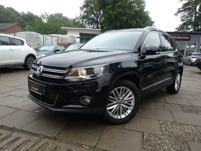 Gebraucht VW Tiguan Sportline 122 PS (89 kW) 2014 Schwarz SUV
