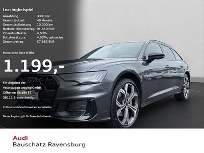 Grau Neu 2025 Audi A6 S-Line Kombi | 91.650 €