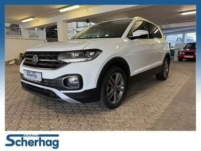 Pure white Gebraucht 2021 VW T-Cross Style SUV | 21.470 € (Fairer Preis)