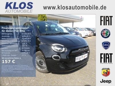Gebraucht Fiat 500e Icon 86 kW (118 PS) 2022 Schwarz Limousine