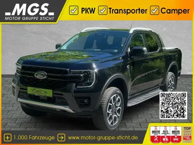 Gebraucht Ford Ranger Wildtrack 241 PS (177 kW) 2023 Agate black metallic Pickup