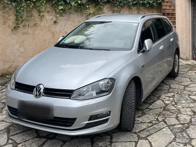 Gebraucht VW Golf VII LOUNGE 110 PS (80 kW) 2015 Silber Kombi