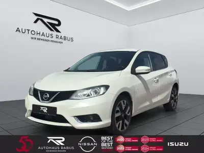 Gebraucht Nissan Pulsar N-Connecta 116 PS (85 kW) 2017 Weiß Kleinwagen
