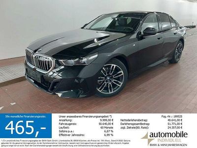 Gebraucht BMW 520 M Sport 197 PS (144 kW) 2024 Schwarz Limousine