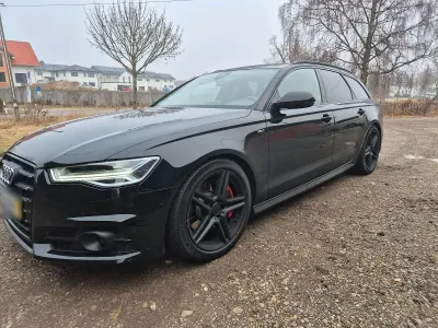 Begagnad Audi A6 Exclusive 326 HK (239 kW) 2017 Svart Kombi