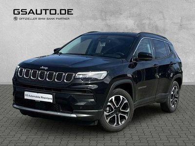 Gebraucht Jeep Compass Limited 131 PS (96 kW) 2024 Black clear coat (schwarz) SUV