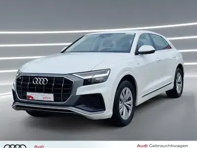 Gebraucht Audi Q8 S-Line 381 PS (280 kW) 2021 Weiß SUV