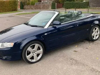 Gebraucht Audi A4 Cabriolet 179 PS (131 kW) 2006 Blau Cabrio