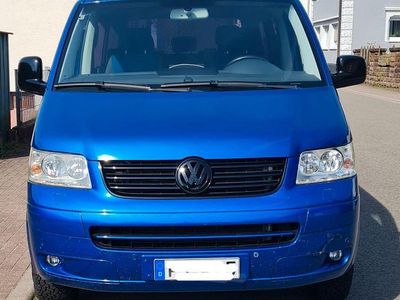 Usata VW T5 Highline 131 CV (96 kW) 2006 Blu Furgone