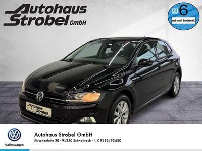 Gebraucht VW Polo Highline 95 PS (69 kW) 2018 Schwarz (metallic) Kleinwagen