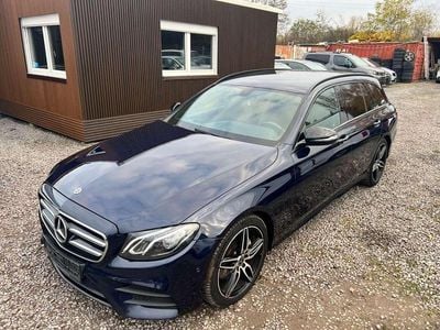 Gebraucht Mercedes E350 AMG line 258 PS (189 kW) 2017 Cavansitblau Kombi