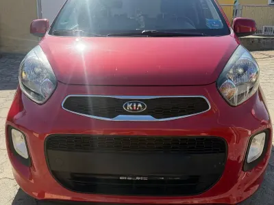 Gebraucht Kia Picanto DREAM-TEAM Edition 67 PS (49 kW) 2016 Rot Kleinwagen