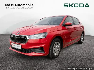 Gebraucht Skoda Fabia Ambition 80 PS (58 kW) 2023 Velvet rot Kleinwagen