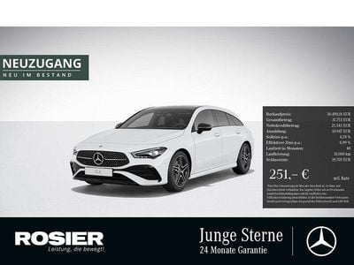 Gebraucht Mercedes CLA250e Shooting Brake AMG 163 PS (119 kW) 2024 Weiß Kombi