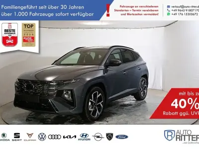 Ny Hyundai Tucson N Line 150 HK (110 kW) 2026 Grå SUV
